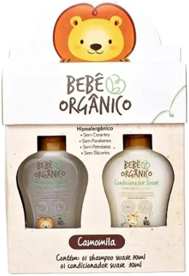 Kit Shampoo + Condicionador Suave Bebê Orgânico - 30 ml cada