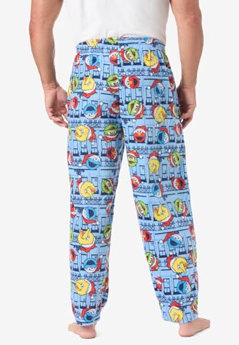 KingSize Men's Big & Tall Microfleece Holiday Pajama Pants2