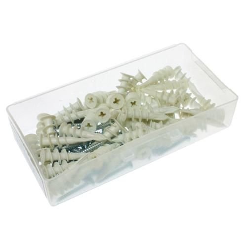Amazon.com: Metallics PSA1K Nylon Wall Anchor Kit #6-8 E-Z Anchor