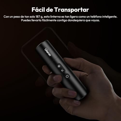 Linterna de Fotografía LED Bicolor Regulable Ulanzi LM07 con Batería 7