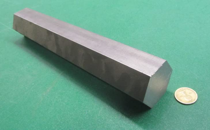 1018 Carbon Steel Hex Rod 2.00" Hex x 1 Foot Length