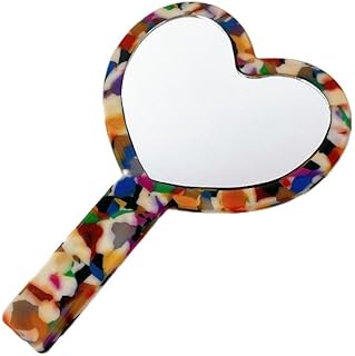 Espejo de tocador con textura de ácido acétic...