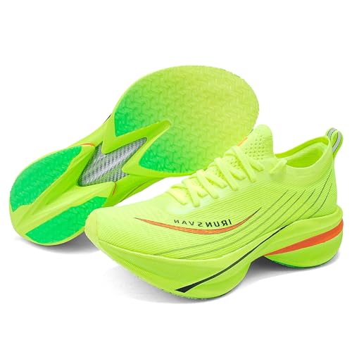 Men's and Women's Carbon Plate Running Shoes – Lightweight Breathable Sneakers for Training, Walking, Gym, Commuting – Supportive Athletic Footwear - Main Image