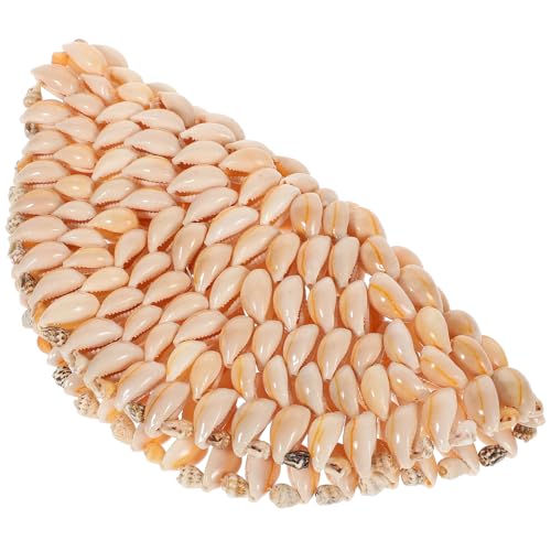 OSOLADY Posavasos Decorativos de Conchas Naturales, Esterilla Resistente al Calor para Tazas, Diámetro 20 Cm, Protector para Mesas en Hogar, Oficina y Restaurante, Juego Color Aleatorio