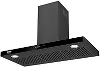 Coifa e Depurador de Parede Eos 90cm Maxxi Air Digital Touch Inox Preto Epco90ptdp 220v