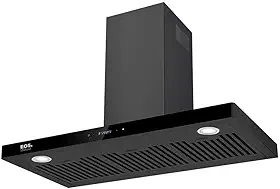 Coifa e Depurador de Parede Eos 90cm Maxxi Air Digital Touch Inox Preto Epco90ptdp 220v