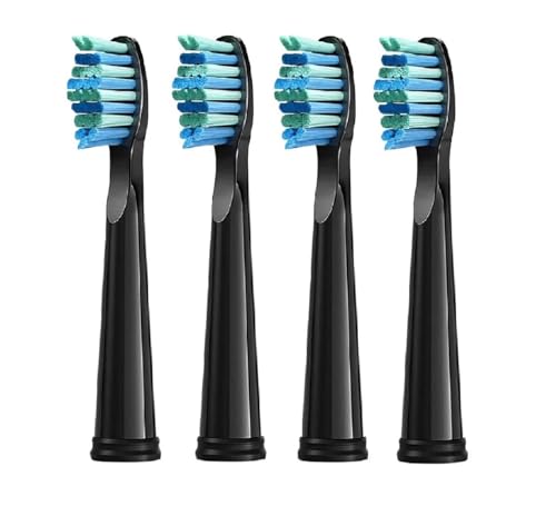 ��?��Seago Fairywill �d�����u���V�w�b�h�A�����p 3 �܂��� 4 �p�b�N�A�f���|���у��t�B���ƌ݊���������܂��B(4 Pcs black)