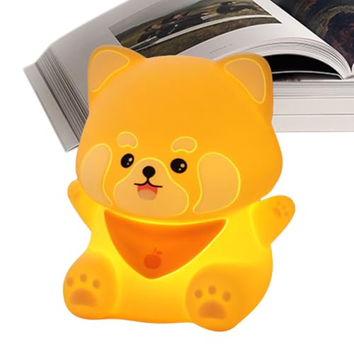 Veilleuse raton laveur lampe de chevet réglable intensité variable chambre enfant