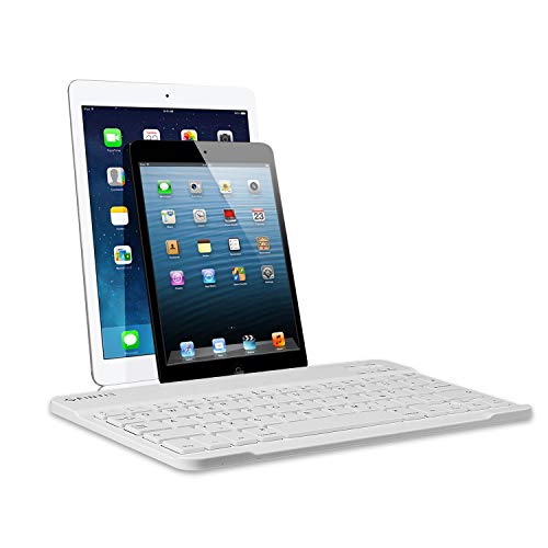 Fintie Bluetooth Tastatur, Weiß(Einfarbig Tastatur) – Ansicht 4