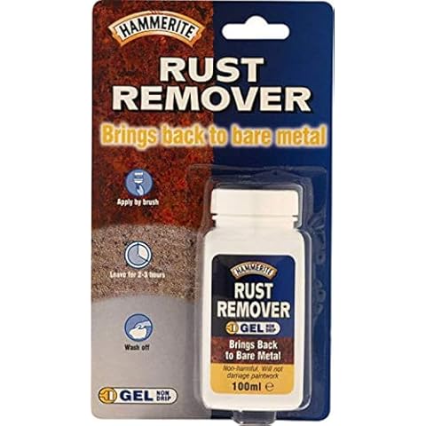 Hammerite Rust Remover Gel for Metal Cover