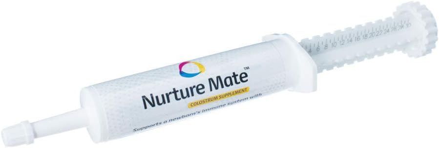 Revival Animal Health Breeder's Edge Nurture Mate - Colostrum Supplement for Puppies & Kittens, Dogs, Cats - 30 ml Paste
