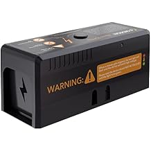Eliminator Mouse Trap & Rat Trap-Electric Mouse Traps Indoor for Home- Humane pest Control Traps for Mice- No Touch, Reusable Rat Zapper Rodent Killer
