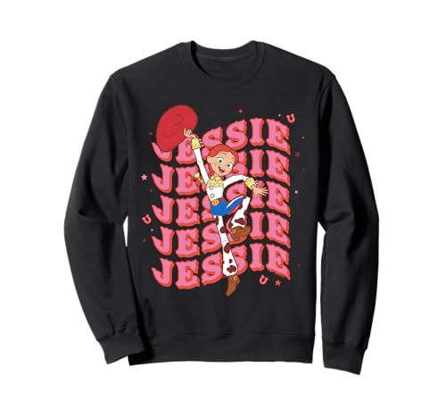 Image of Disney and Pixar's Toy Story Jessie the Cowgirl Groovy Logo Sweatshirt