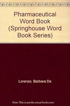 Paperback Pharmaceutical Word Book (Springhouse Word Book Series) Book