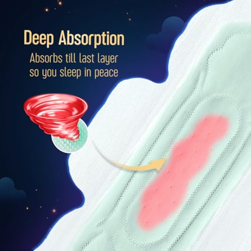 Sofy Women Anti Bacteria Longest XXL Sanitary Pads |Night Protection|Wider Hip Guard| Deep Absorption | Herbal Shield | Hygiene & Herbs | XX-Large, Pack Of 30