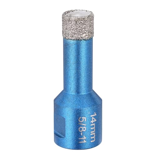 PATIKIL 9/16" Diamond Hole Saw 14mm with 5/8"-11 Thread Blue