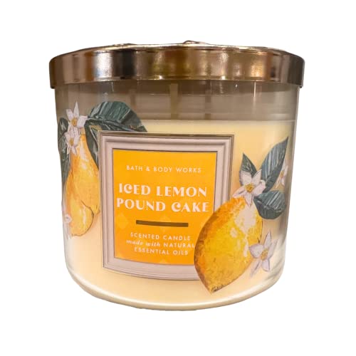 Bath & Body Works Lemon Pound Cake Candle (3-Wick)