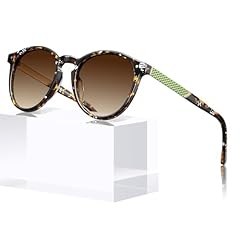 3. Zebra Tortoise Frame + Gradient Brown Lens