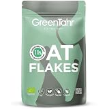 Green Tahr Fiocchi di Avena Integrale BIO 1 Kg. Avena Premium Senza Glutine e Senza Avenina, Instantanea, Ricca di Fibra. Ideale per preparare Porridge