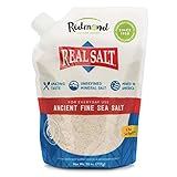 Redmond Real Salt - Ancient Fine Sea Salt, Unrefined Mineral Salt, 26 Ounce Pouch (1Pack)