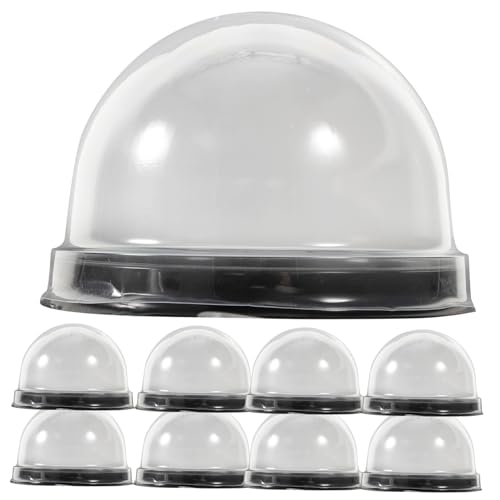 DECHOUS 50pcs Macaron Boxes Small Cake Dessert Packing Boxes Window for Bakery Home