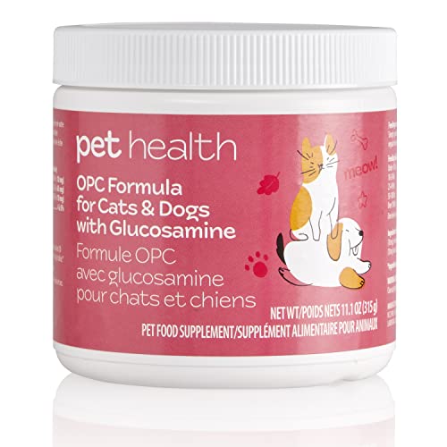 Pet Health OPC Formula with Glucosamine for Dogs & Cats, Beef Fla...
