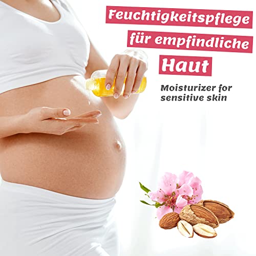 Foto von Mandelöl BIO Süß 120ml - 100% nativ, kaltgepresst, vegan - Anti-Aging Serum für Gesicht, Anti-Falten, Körper, Haare, Haut, Hände, Nägel - naturreines Basisöl