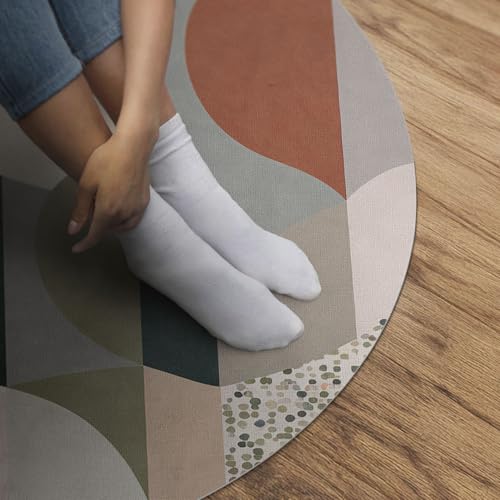 Tapis du sol vinyle durable et élégant pour protéger les parquets des taches