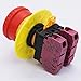 TWTADE / 22mm 2 NC Red Mushroom Latching Emergency Stop Push Button Switch 10A 600V YW1B-V4E02R