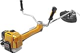 Larghezza di taglio: 43 cm. STIGA SBC 653 KD - Decespugliatore a scoppio doppia impugnatura, Motore Kawasaki da 53,2cc, Larghezza di taglio 43cm