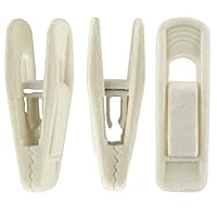 Corodo 20/80 Pack Clothes Laundry Pegs with Dual Hooks for Hangers & Washing Lines - Black/Beige/Grey/Pink Hangers Velvet Clips, Strong Finger Clips