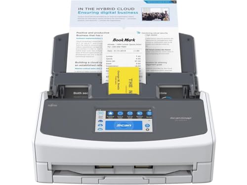 Image of Fujitsu ScanSnap iX1600 ADF Scanner - 600 dpi Optical, White