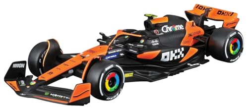 京商 (Kyosho) BURAGO 1/43 マクラーレン F1 チーム MCL38 マイアミGP 2024 No.4 L.ノリス ウィンドウボックス 完成品 18-38214NMIA