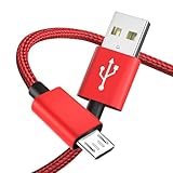 Câble micro USB pour tablette Fire HD 10, HD 8, Samsung, HTC, LG, Sony, téléphone moto, mini clé USB, câble de charge PS4, manette X-Box One, Galaxy S7 Tab A E. Chargeur Android rapide pour liseuse