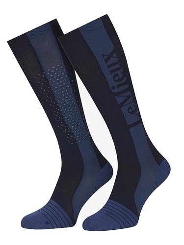 LeMieux Silicone Womens Performance Socks Navy Blue