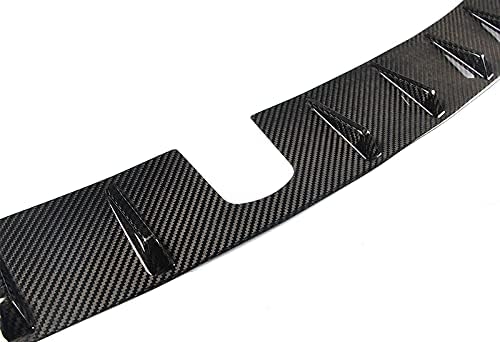 Miniatura 4 de Tapa trasera de alerón de alerón de alerón de tiburón compatible con Subaru Impreza/WRX STI 2012-2020, 100% fibra de carbono real, tapa de ventana,