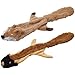JeffersPet Pack of 2 Chipmunk and Fox Thinnies - No Stuffing, No Squeakers
