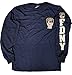 NYC FACTORY FDNY Long Sleeve Officially Licensed Keep Back 200 Feet T-Shirt Navy XL