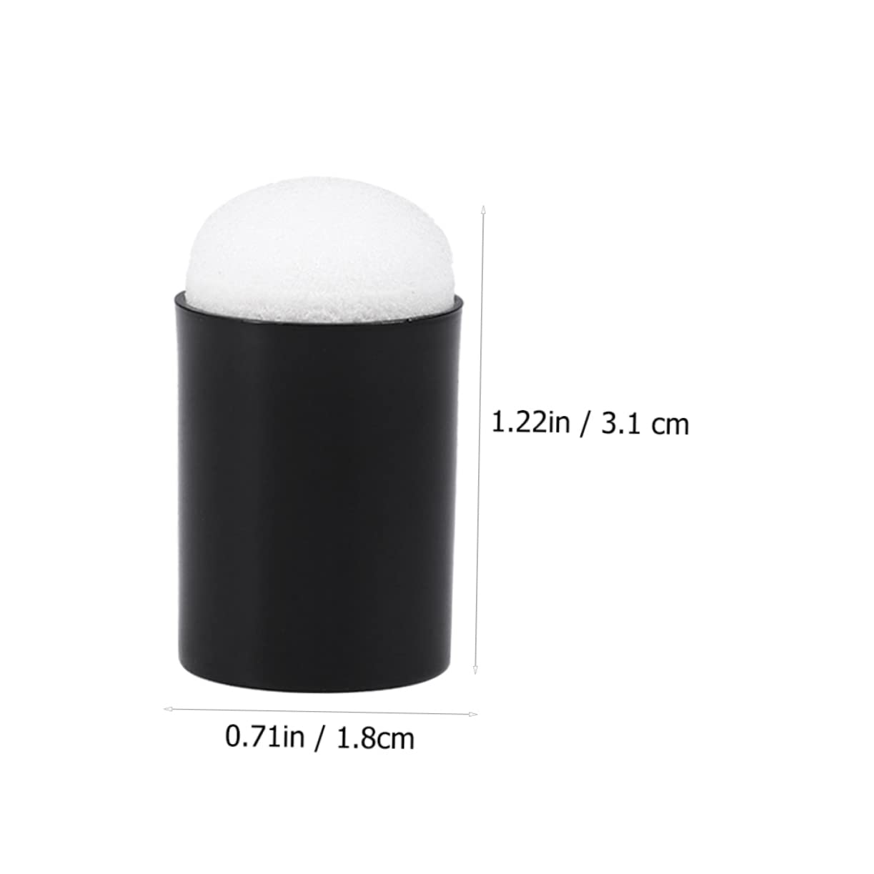 HAPINARY Finger Painting Tool Kit 20pcs Sponge Daubers Practical Dauber Ink Blender Ruler Templates for Boys and Girls