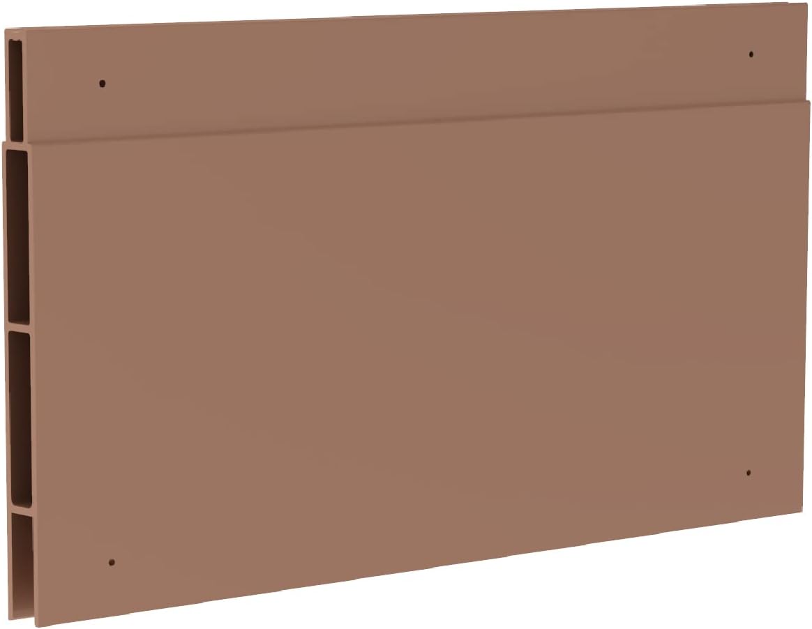 Patio Pet Door 3.9” Height Extension, Fits Screen Insert Panel for Medium Doors, Bronze