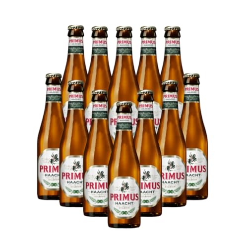 Primus Haacht Belgian Pilsner 330ml Bottles - 5.2% ABV (12 Pack)