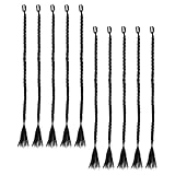 Utilisation universelle : grâce à leurs tresses naturelles et leurs clips pour tresses synthétiques, nos extensions de cheveux s’adaptent à presque toutes les formes de tête, pour un style chic et tendance instantanément