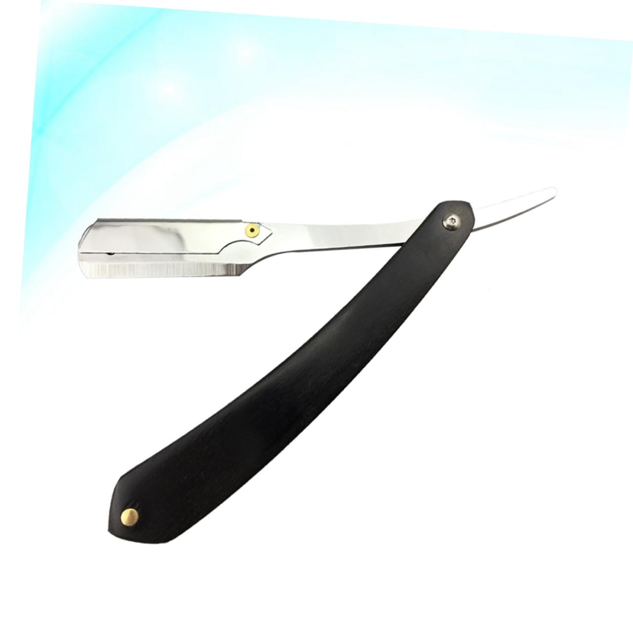 Beavorty 2 Pezzi Manico Per Rasoio Rasoio Da Barba Double Edge Kit Di Barba Rasoio Vintage Rasoio Pieghevole Lame Di Rasoio Per Uomo Rasoio Sicuro Uomo Bambù Rasatura In Metallo