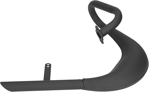 Miniatura 6 de YOXUFA Tubo de escape de cámara de expansión cromada Silenciador Clip Tensor de cadena Conjunto de ajustador para 49cc 50cc 66cc 80cc 100cc 2-Stroke