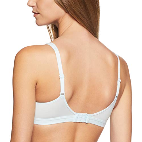 Image of Triumph Beginner Bra for Women Padded Non Wired Bra Wireless Full Coverage Lingerie for Teens Lightly Padded Cut-n-Sew Support Wide Straps Elastic Bottom Band Pack of 1
