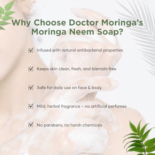 Image of Handmade Bathing Soap- 100gm Pack of 5 | Herbal Soap for Removing Dirt & Impurities no mineral oils added Suitable for All Skin Types, Flavour Neem