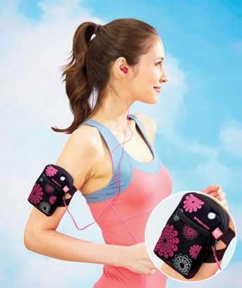 Flower Arm Pouch