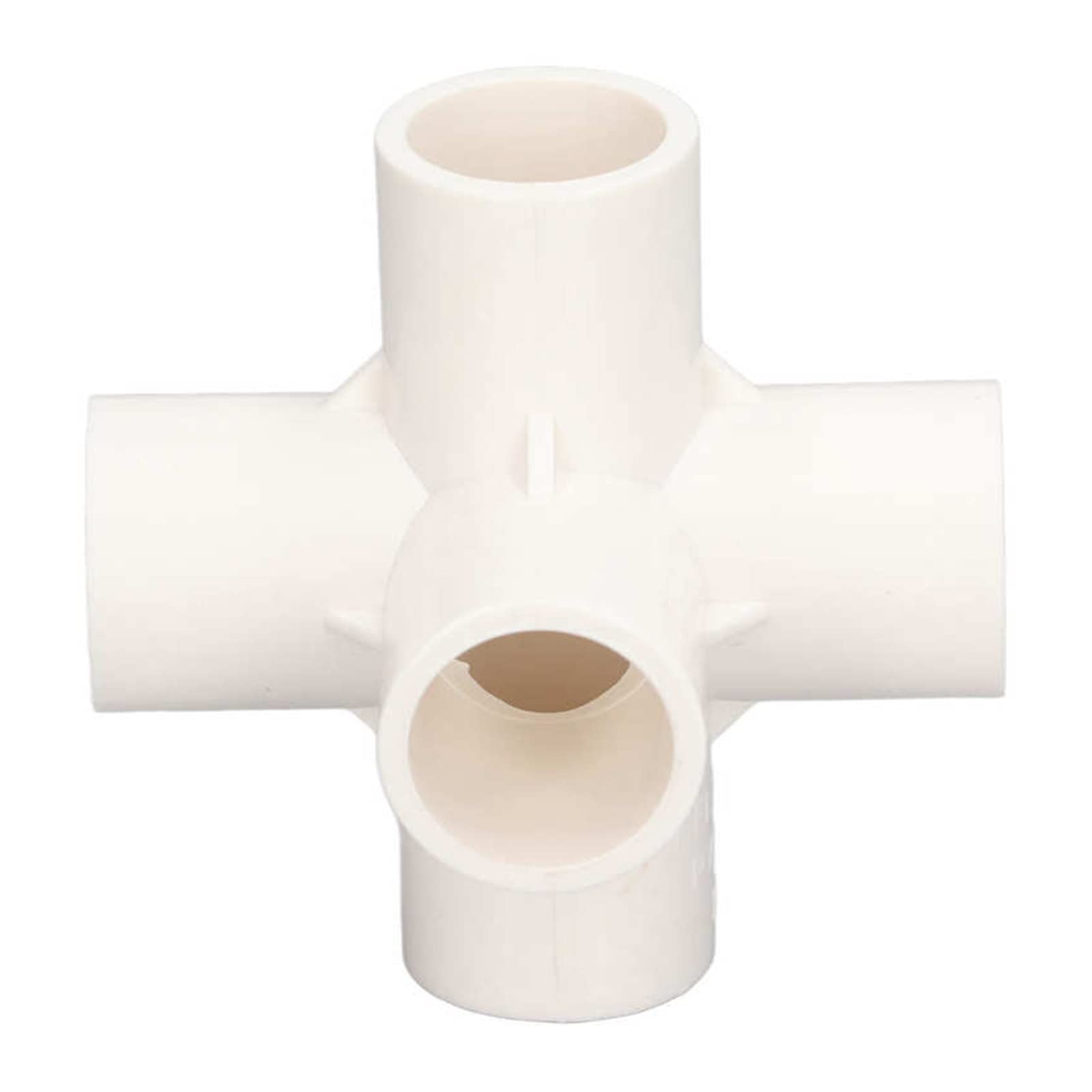 Codo PVC 5 vías para crear sillas y muebles modulares de terraza en 25 mm