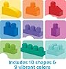 MEGA BLOKS First Builders Toddler Blocks Toys Set, Big Building Bag with 80 Pieces and Storage, Blue, Ages 1+ Years #5