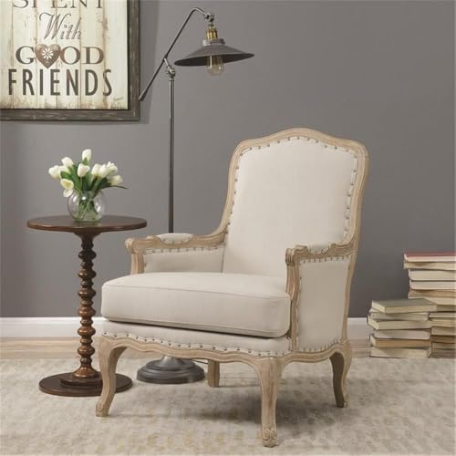 Sillón Moderno Plegable Crema miniatura 2
